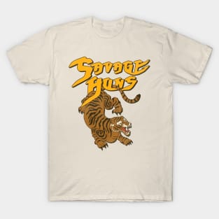 The Savage Huns - The Warriors Movie T-Shirt